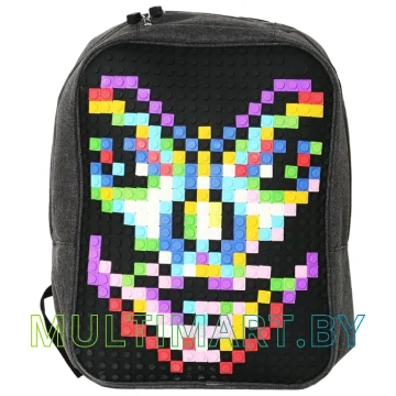 Рюкзак Upixel Canvas Classic Pixel WY-A001 (черный) картинка 3